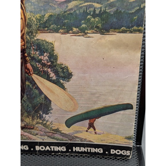 Hunter Trapper Trader OUTDOORSMAN MAGAZINE May 1939 Fishing Outdoorsman - Picture 3 of 9